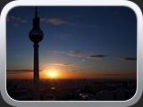 Berlin sunset