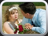 Bridal couple