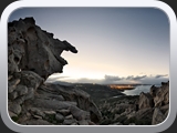 view from Capo D'orso