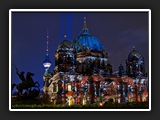 20 Berliner Dom illuminiert  
